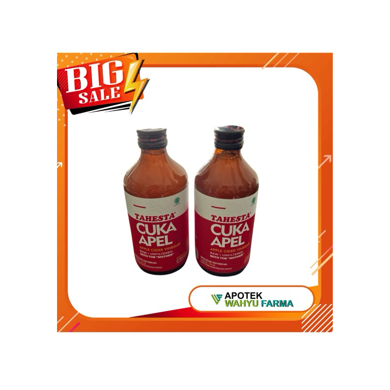 

Cuka Apel 320ml Tahesta