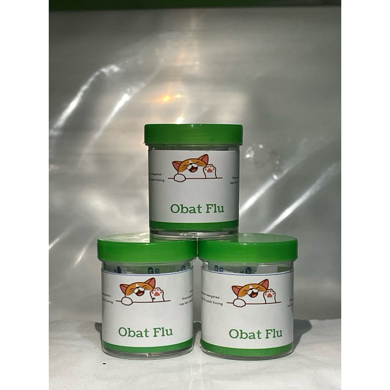Obat Flu Kucing, Atasi Flu, Bersin, Lemes