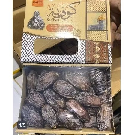 

Kurma Medjool Palestina Jumbo Kufiya 500gr