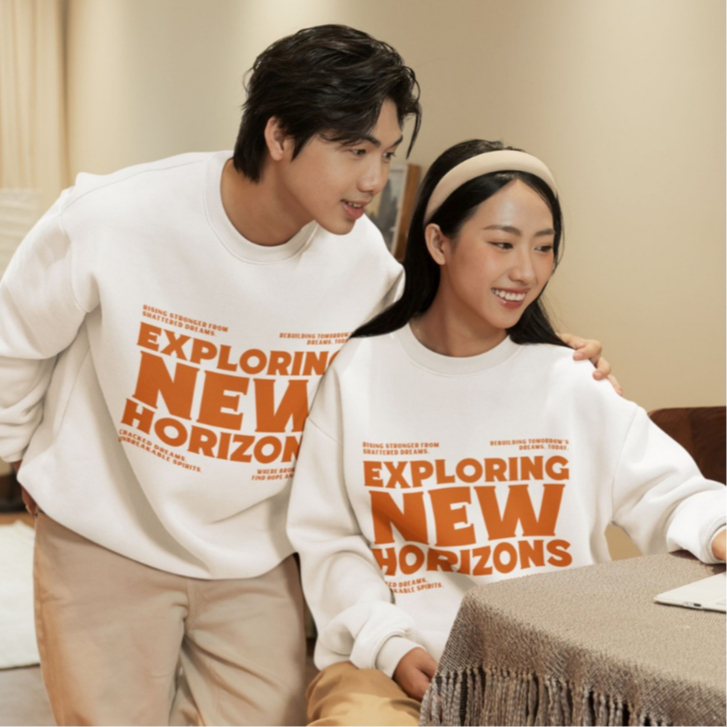 Sweater Hoodie Kristen Katolik | Gereja | Custom | Couple