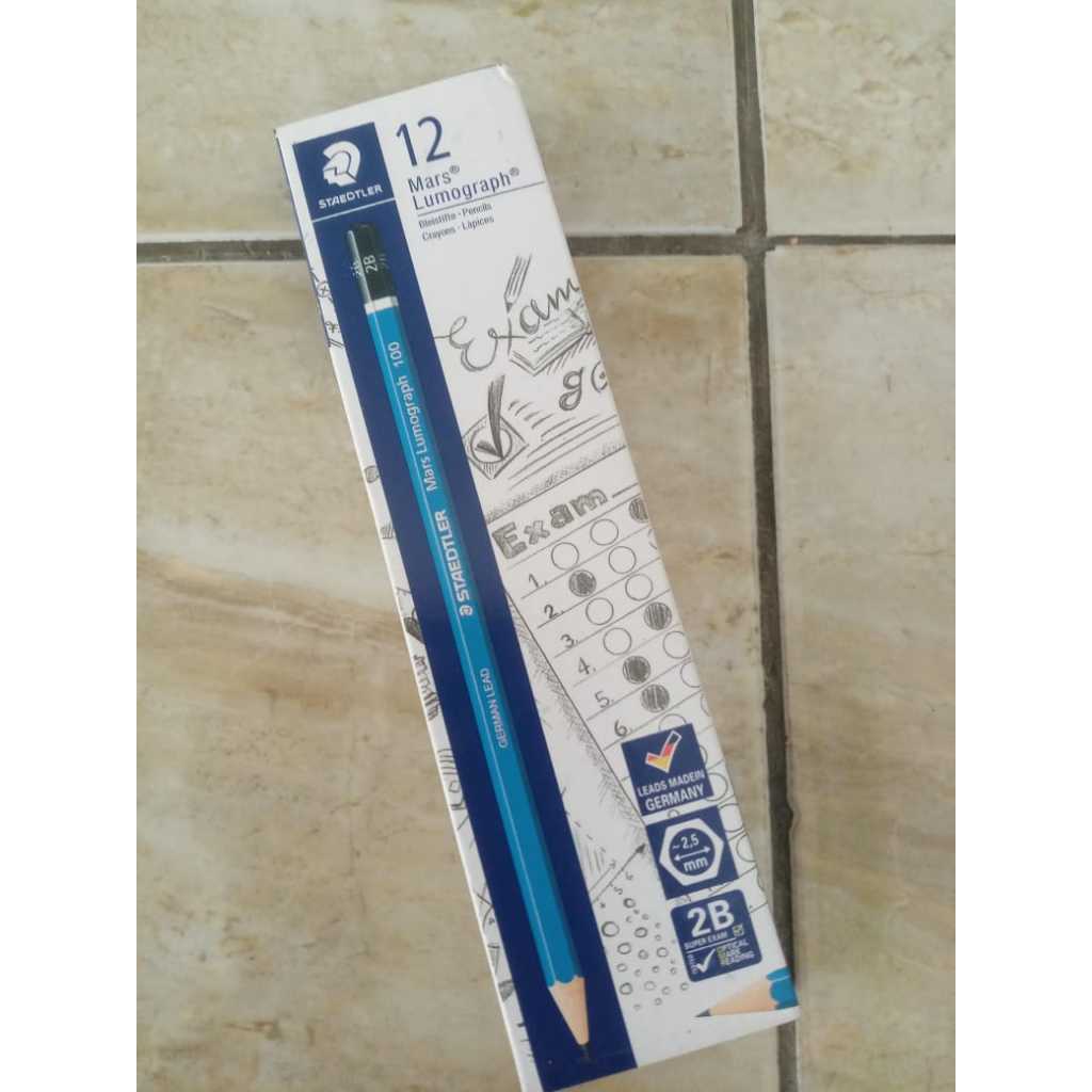 

PAKET MURAH 1 PACK PENSIL STAEDLER 2B UJIAN COMPUTER (12PCS)1 PACK