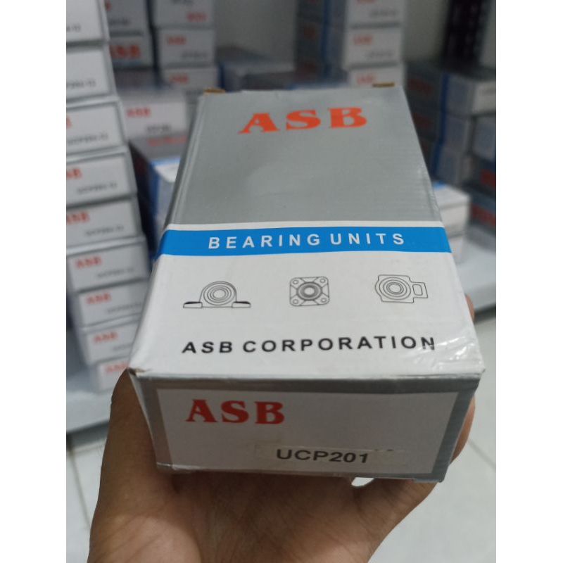 Bearing Laker Pillow Block UCP 201 as 12mm ASB Original Bearing Duduk UCP 201 ASB