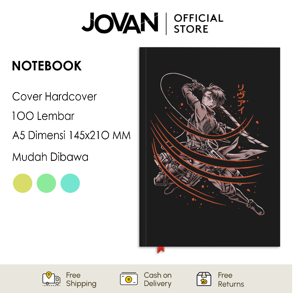 

Notebook Hardcover Custom Attack On Titan 8 Buku Tulis Catatan Note Agenda Planner Jurnal Diary Notebook Anime