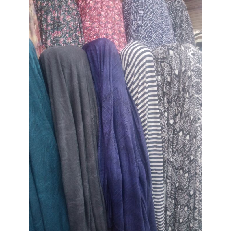 Bahan kain Jersey motif