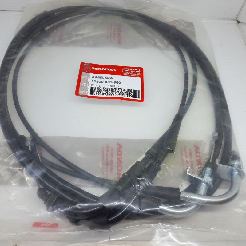 Tali Gas Set Beat Esp /Beat Street /Scoopy Esp Led /Kabel Gas Set (K81) Quality Original