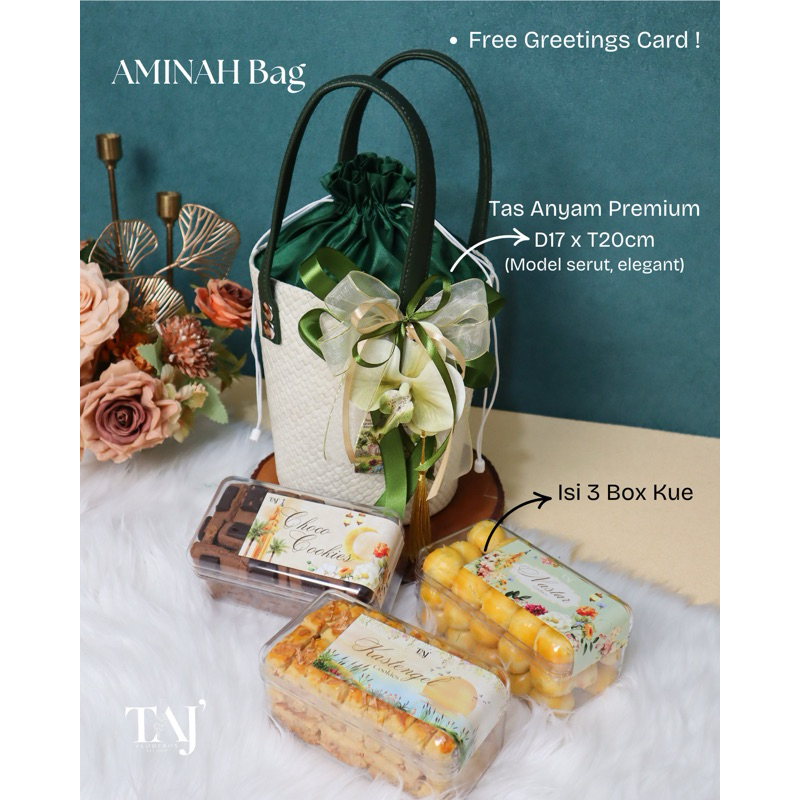 

AMINAH BAG / HAMPERS LEBARAN / TAS HAMPERS / PARCEL LEBARAN / HAMPERS KUE LEBARAN / GROSIR HAMPERS