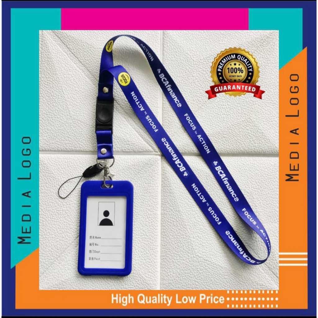 

BANK BCA Finance Lanyard Printing Id Card (Paket Exclusive)