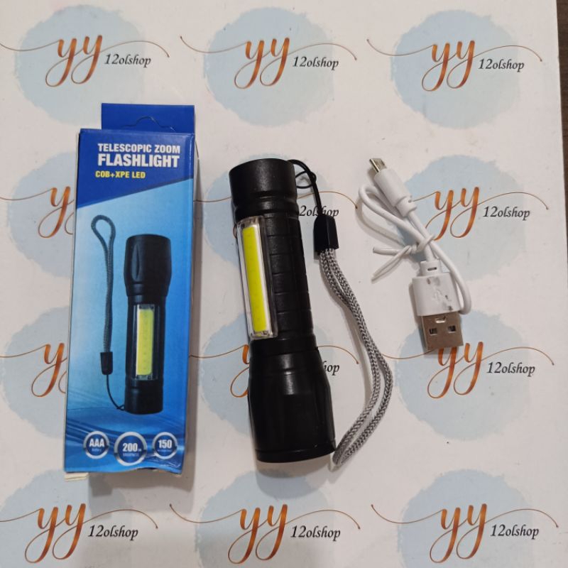 SENTER CHARGER MINI (USB) / SENTER LED MINI 3MODE