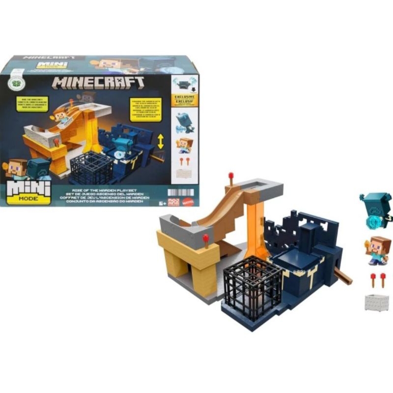 Minecraft with the Mini Mode Rise of the Warden Playset