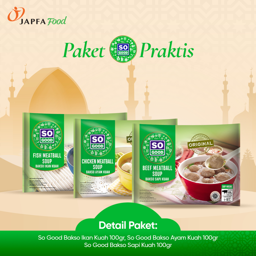 

Paket So Good Praktis - Spesial Ramadhan