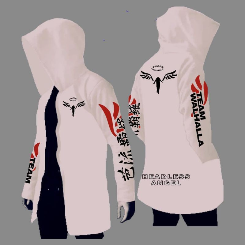 Jaket Hoodie Jubah Anime Wibu Tokyo Revengers Pria
