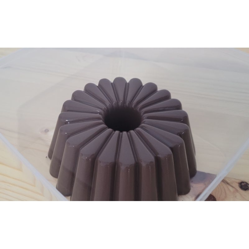 

Puding Cokelat | Hampers Pudding Chocolate | Dark Choco Pudding | Dessert Puding dengan Fla Vanilla