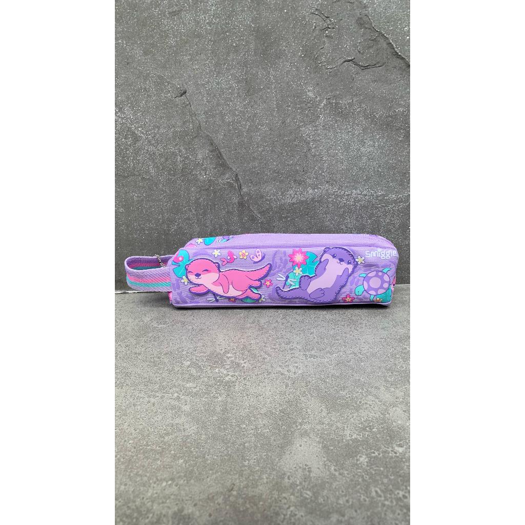 

SMIGGLE OUT & ABOUT TEENY TINY PENSILCASE OTTER LILAC - TEMPAT PENSIL SMIGGLE