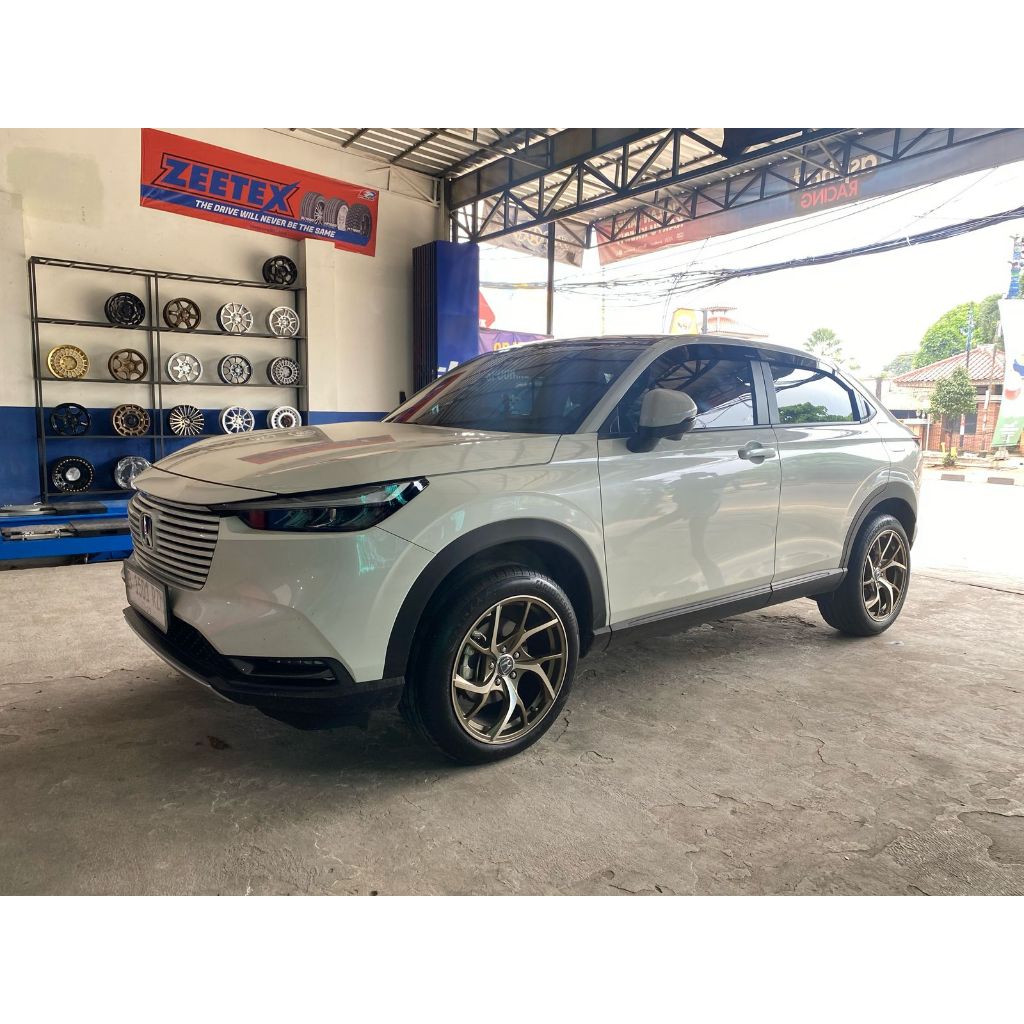 paket velg plus ban accelera 235 55 r18 untuk mobil hrv use velg hsr scope ring 18