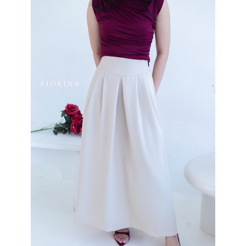 FIORINA - Jolene Long Skirt | Rok Panjang | Rok Aesthetic | Rok Wanita