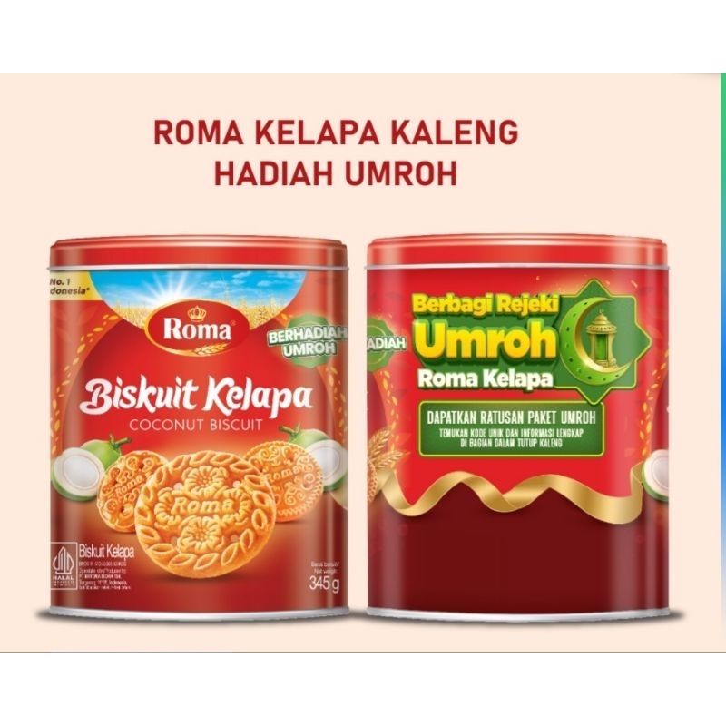 

ROMA KELAPA KALENG 345gr.