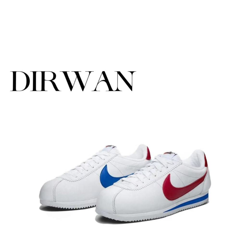 Sepatu lari maraton Nike Cortez Nai Ke yang nyaman, kasual, dan ringan, tidak licin, untuk pria dan 