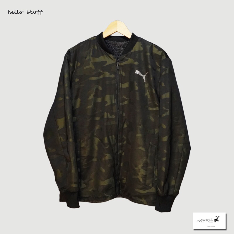 PUMA BOMBER REVERSIBLE JACKET