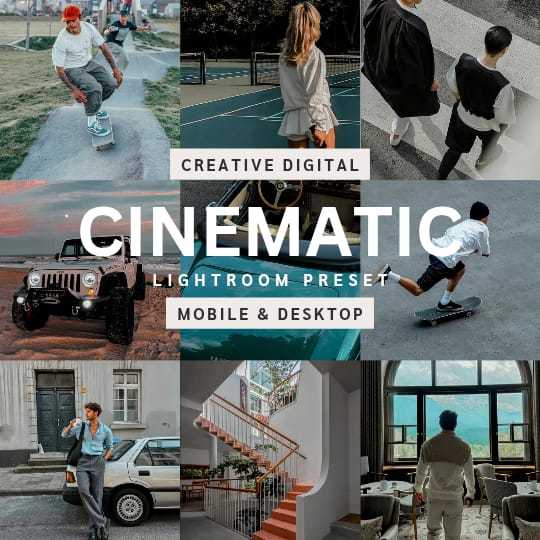 10 PRESET AESTHETIC | CINEMATIC | LIGHTROOM