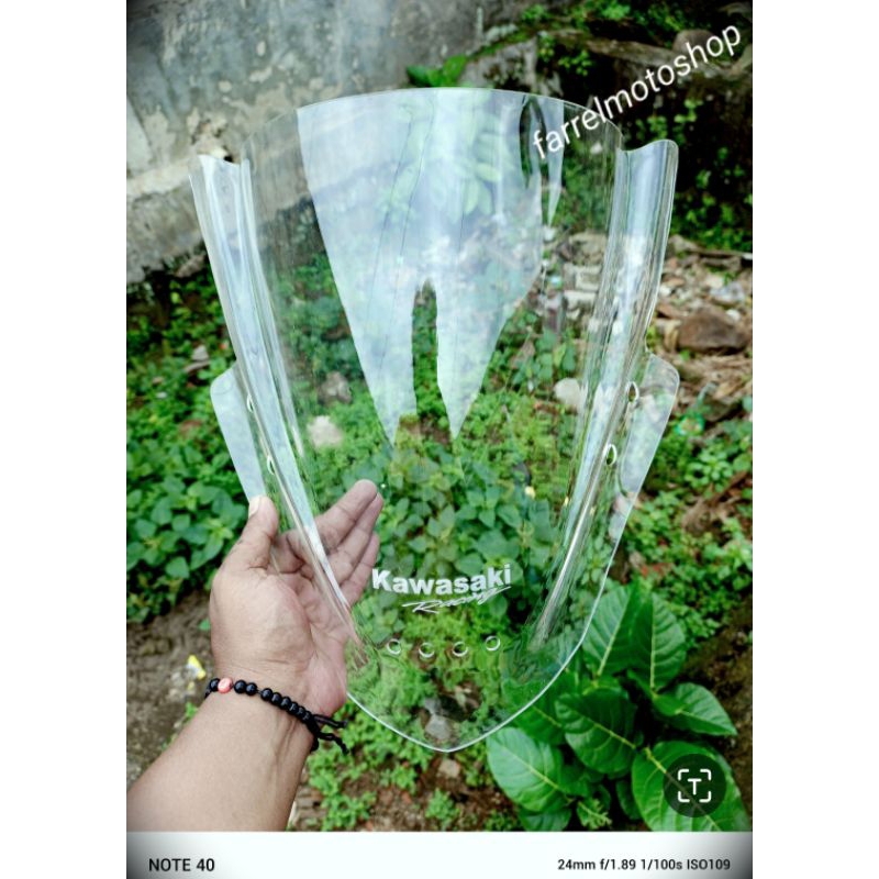 VISOR KAWEASAKI NINJA 250 FI FULL JENONG NINJA 2013/2014/2015/2016/2017