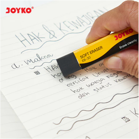 

Penghapus / Eraser Tipe EB-30 Warna Hitam Merk Joyko