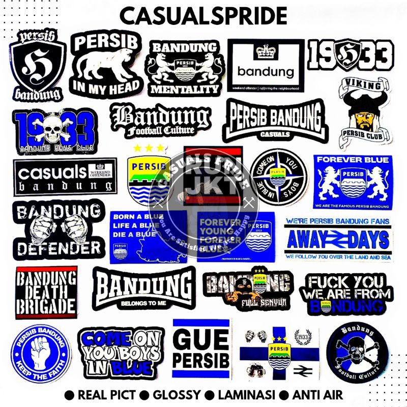 

Stiker Murah Persib Bandung 1933 Viking Ultras Hooligan Bobotoh Northernwall Casuals Anti Air