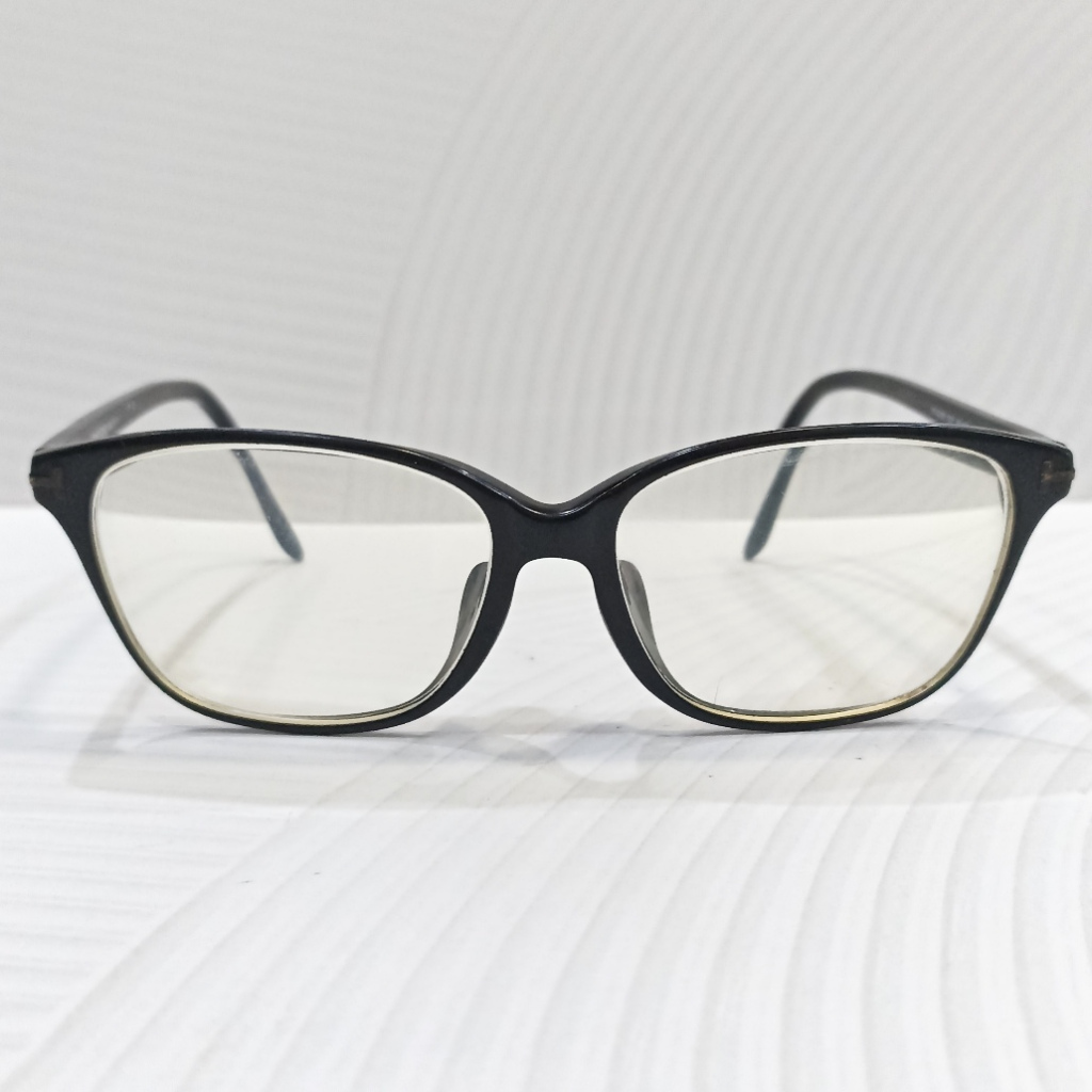 Kacamata Tom Ford Square Havana Eyeglasses Frame Lensa Original Italy Pria Wanita Asli