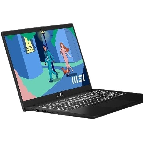 laptop MSI modern 14 ryzen 7 7730 Ram 16GB ssd 512GB baru garansi resmi