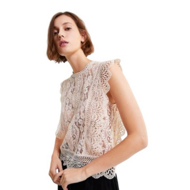 Zara Women Lace Top | Atasan