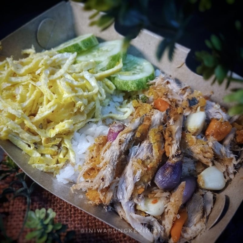 

Nasi Tongkol Lauk Bawang