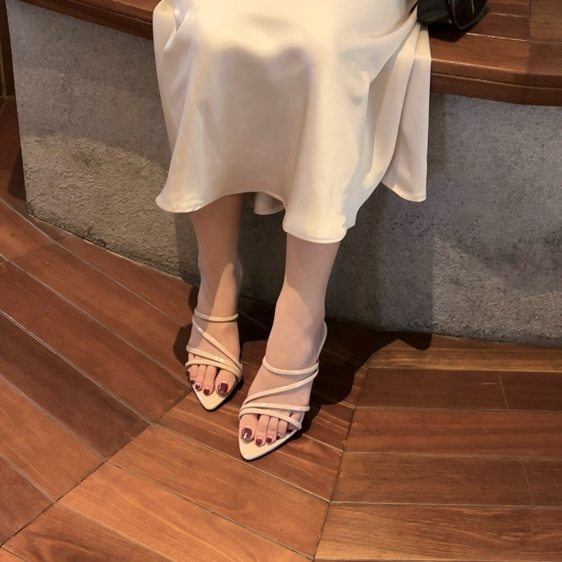 FAVORIT [WALKWITHSOL] SOLA Heels Wanita 5cm Pointed Heels 5cm Wanita Heels Pointed Toe Heels Wanita