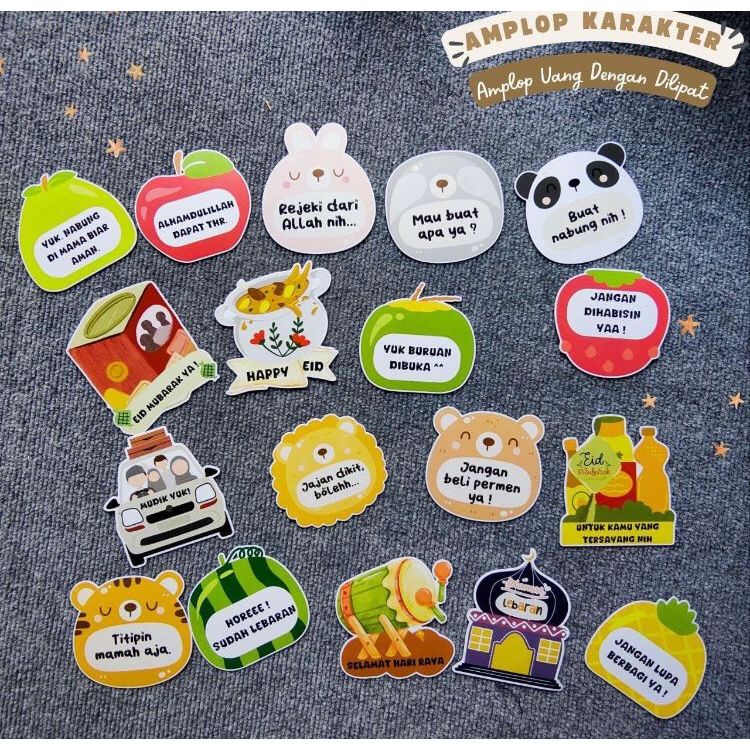 

Amplop Lebaran Karakter