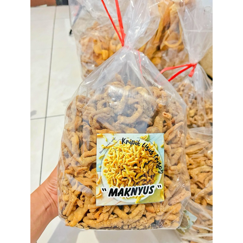

kripik usus "MAKNYUS" ( 1Kg)