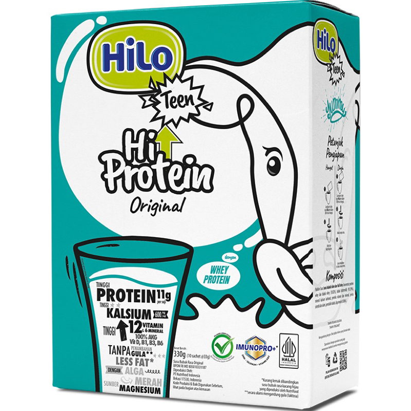 

Hilo Teen Hi Protein Original 400gr