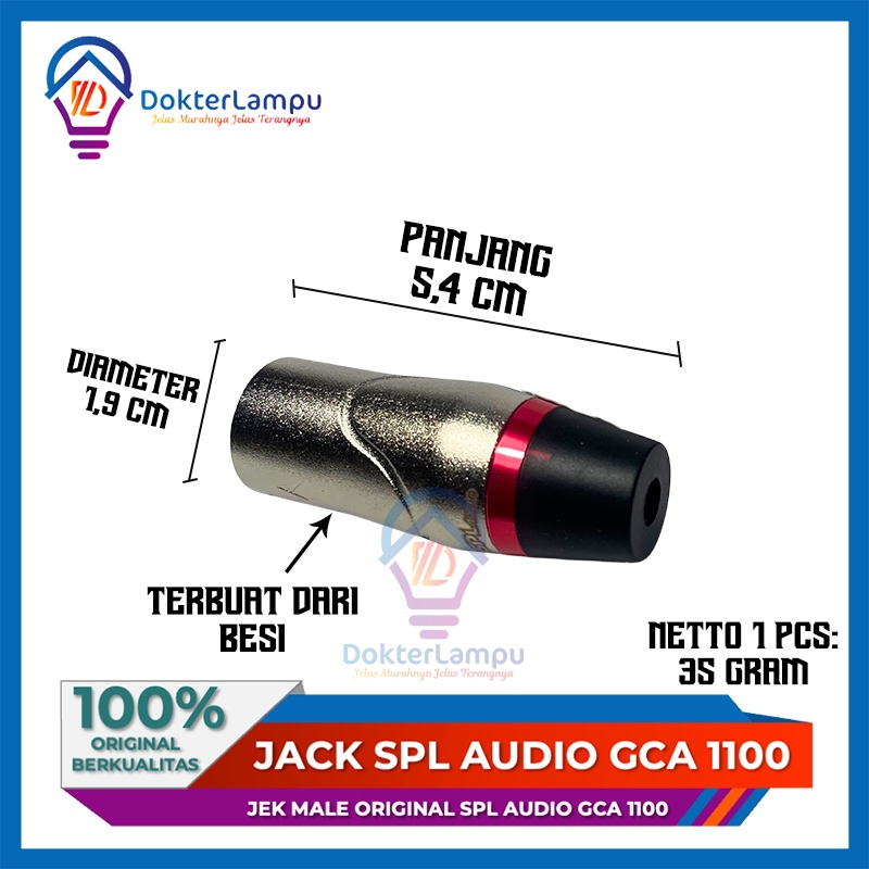 SPL Audio Jack XLR GCA 1100