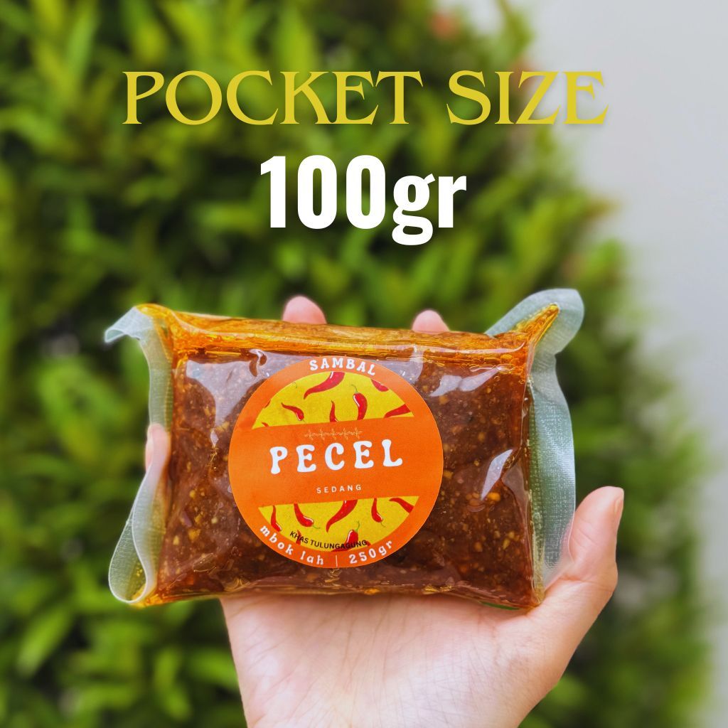

Sambal Pecel Kacang Khas Tulungagung ( Sedang 100gram )
