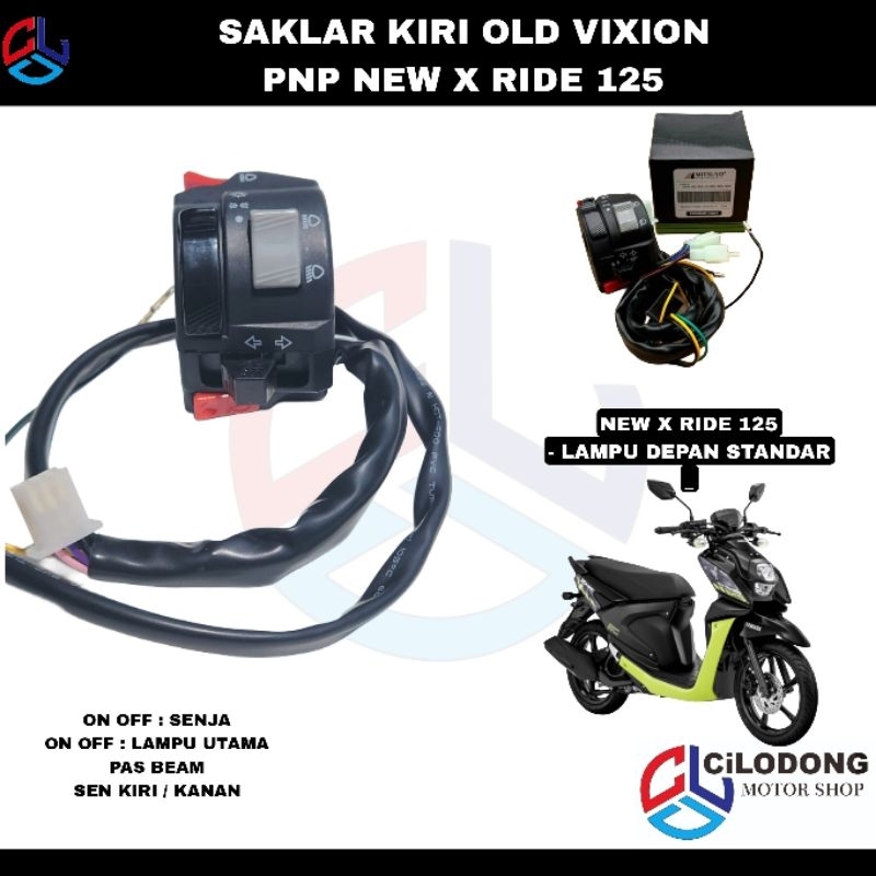 SAKLAR KIRI X RIDE 125