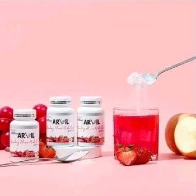 ARVIL GLUTA DRINK ( GLUTA ARVIL ) INFUS whitening halal aman BPOM.