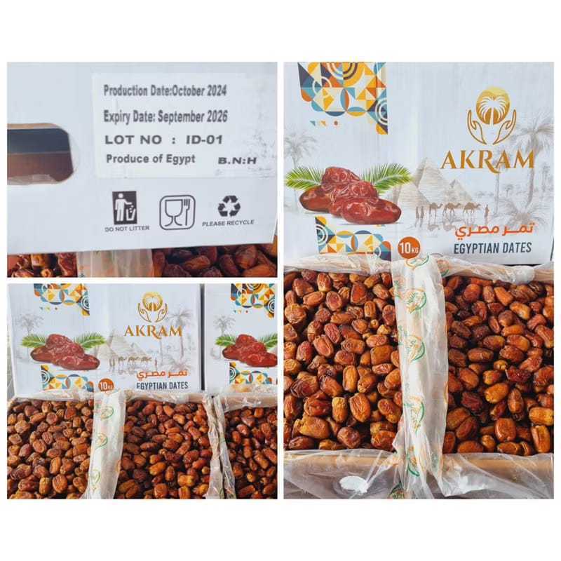

KURMA MESIR AKRAM BEST QUALITY 10kg