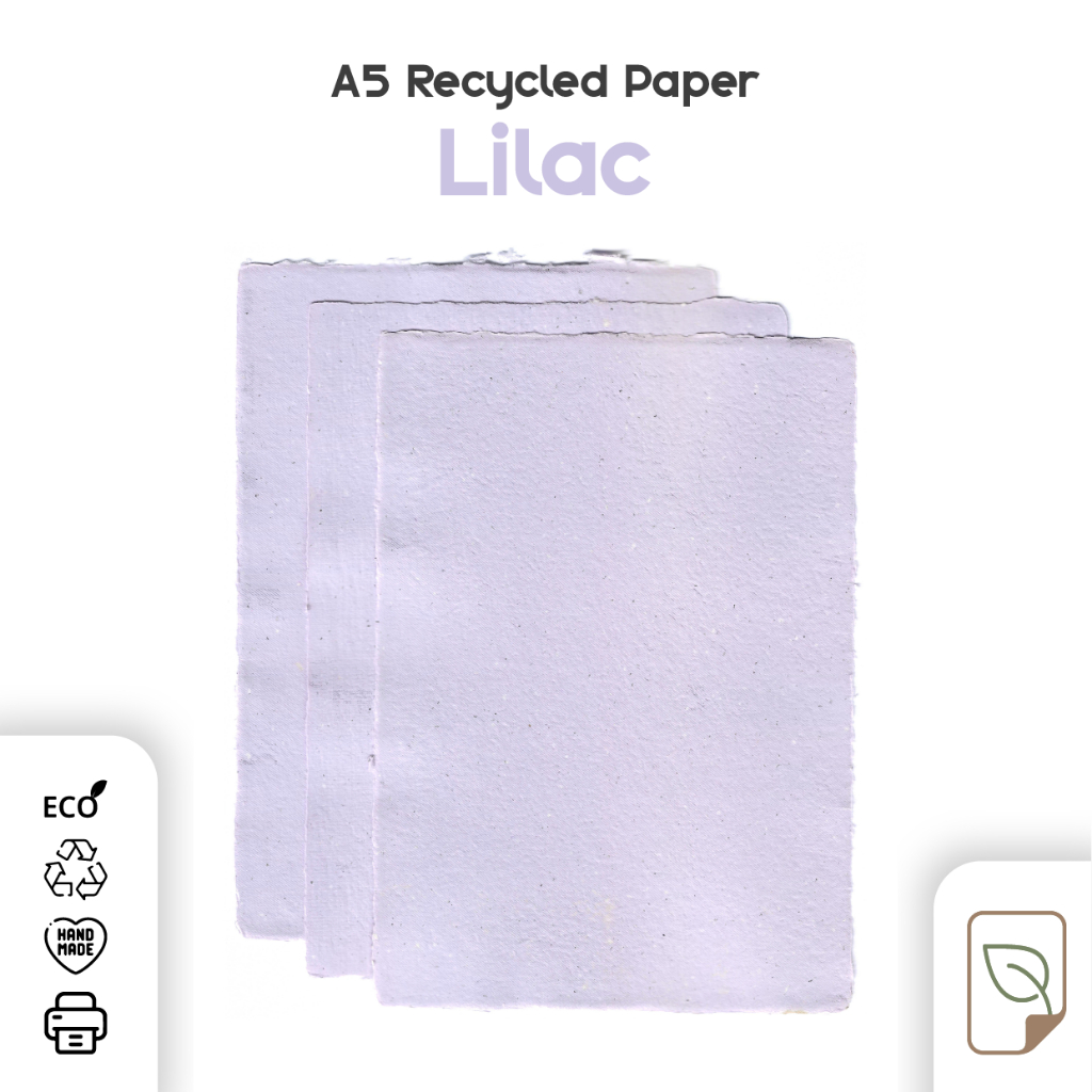 

[LILAC] A5 Kertas Daur Ulang / Recycled Paper