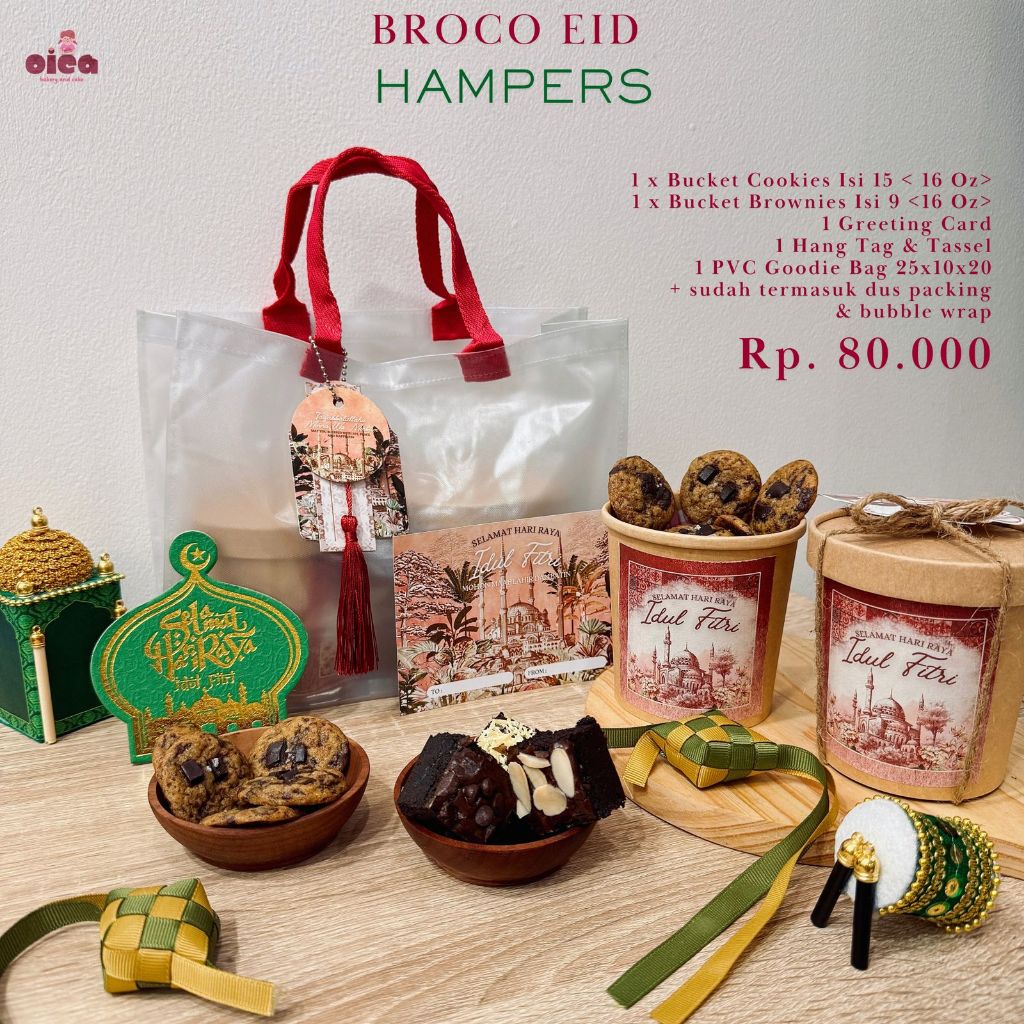 

Hampers Lebaran Idul Fitri - EID HAMPERS Ramadhan Paket Kue Kering Soft Cookies Brownies Edisi Tas Hampers Murah