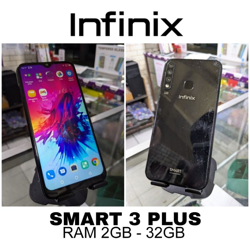 Infinix Smart 3 Plus 2GB/32GB Nominus - Siap Pakai