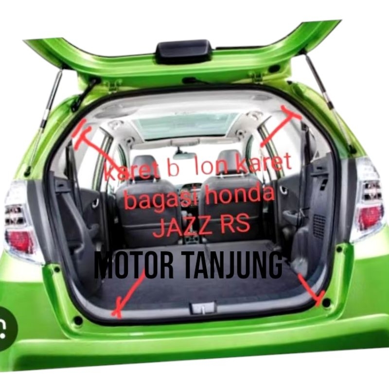 Karet Peredam Pintu Bagasi Honda Jazz RS Karet Pintu Mobil