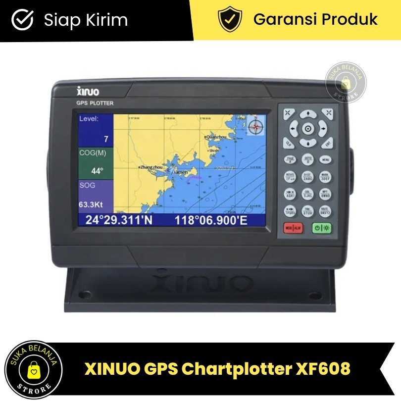 XINUO GPS Chartplotter XF608 / GPS KAPAL XINUO