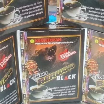 

kopi beruang black Original 100%