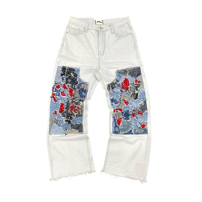 Reworked - 1 of 1 Jeans by @bworks.uniform