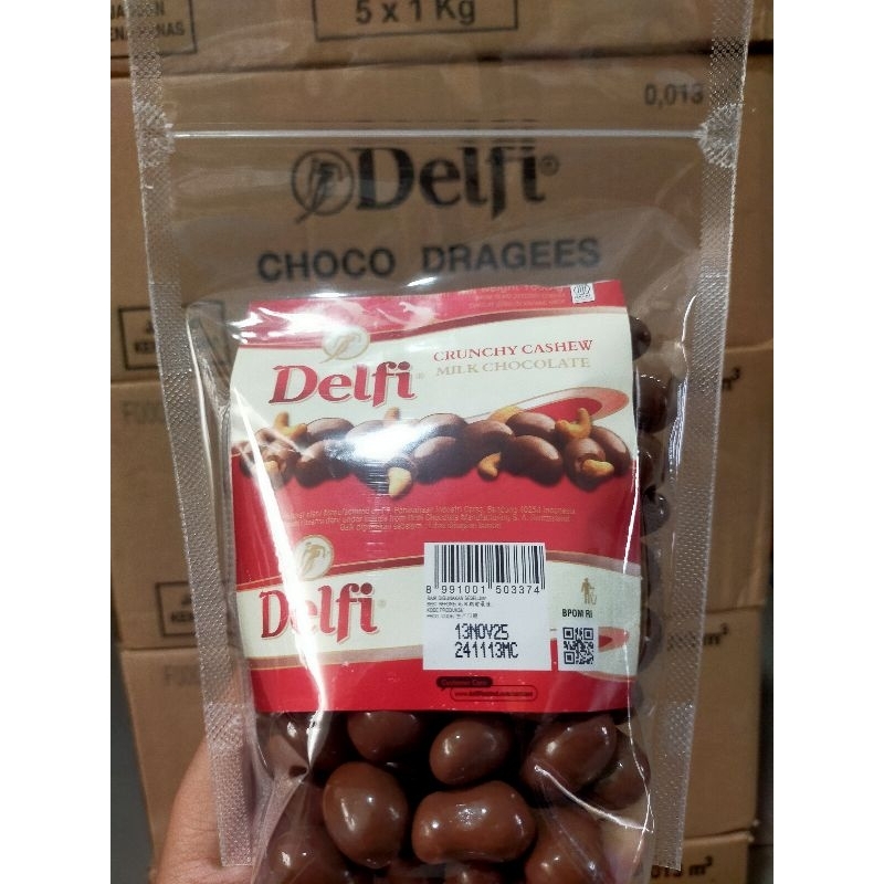 

COKELAT DELFI CHOCO DRAGEES ALMOND, MEDE/CASHEW