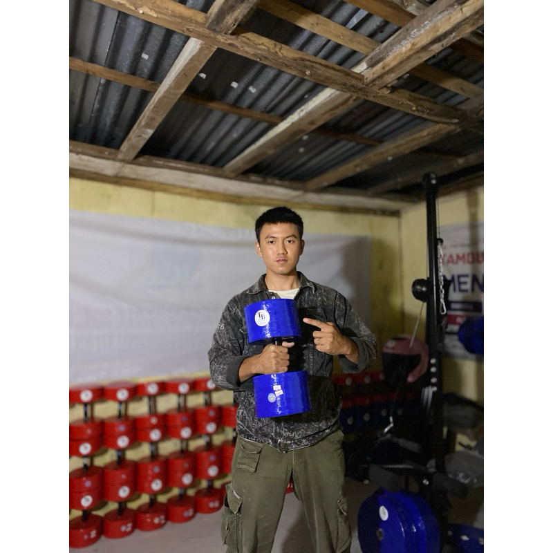 DUMBBELL 10KG BERKUALITAS TERBAIK