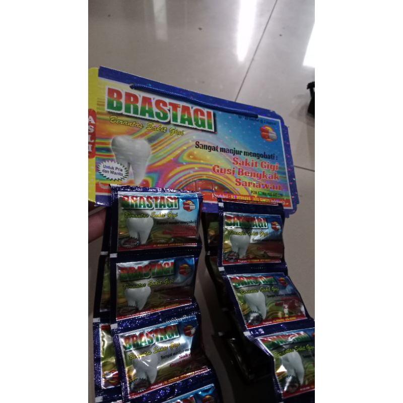 KAPSUL BRASTAGI (Brantas sakit gigi dan gusi) original