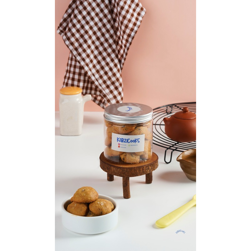 

Mini Chocolate Chip Cookies Kue Kering Cookies Coklat Renyah Cemilan